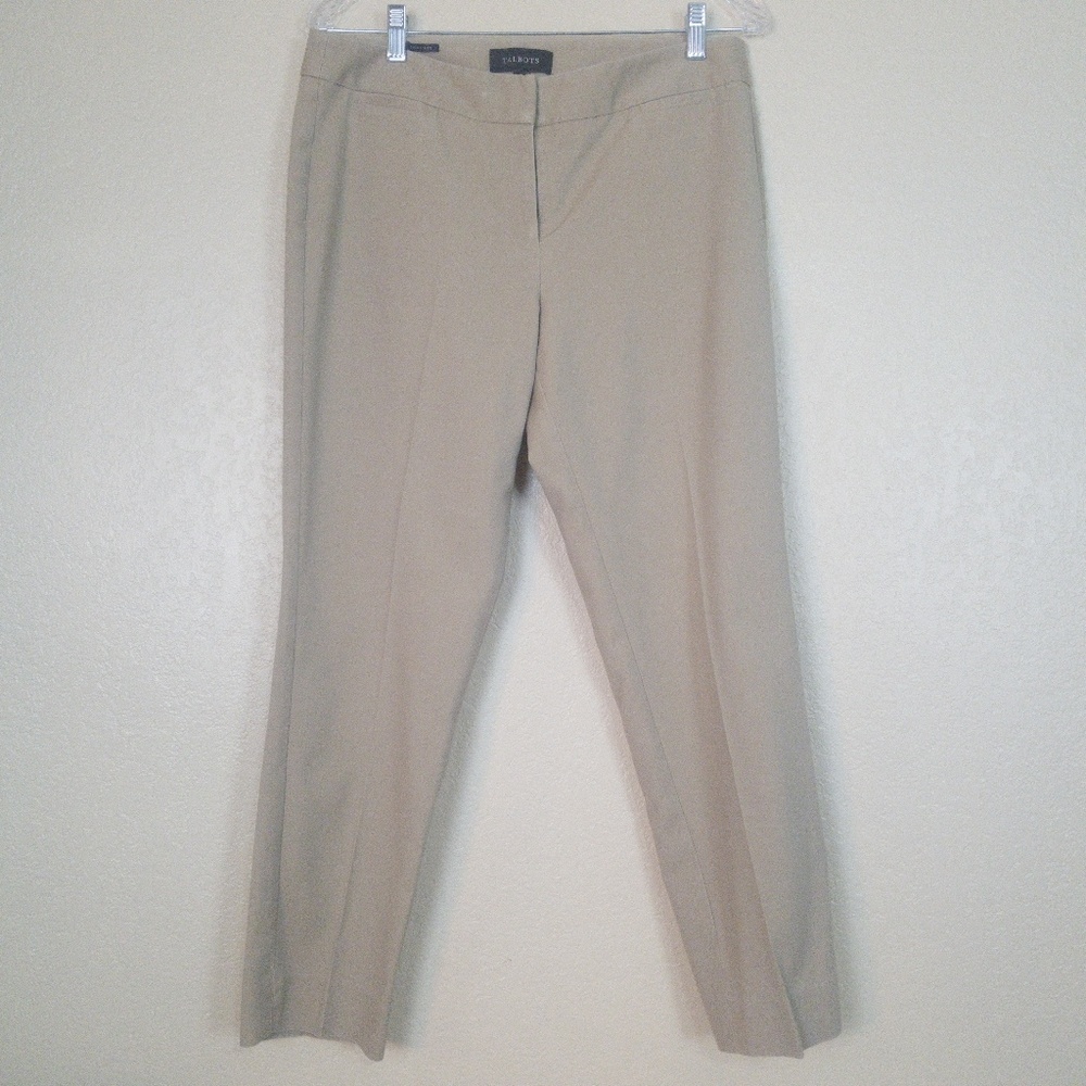 Talbots Khaki Straight Leg Pants